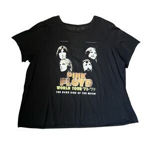 Pink Floyd Women's 2XL The Dark Side Of The Moon World Tour Graphic T-shirt NWT
